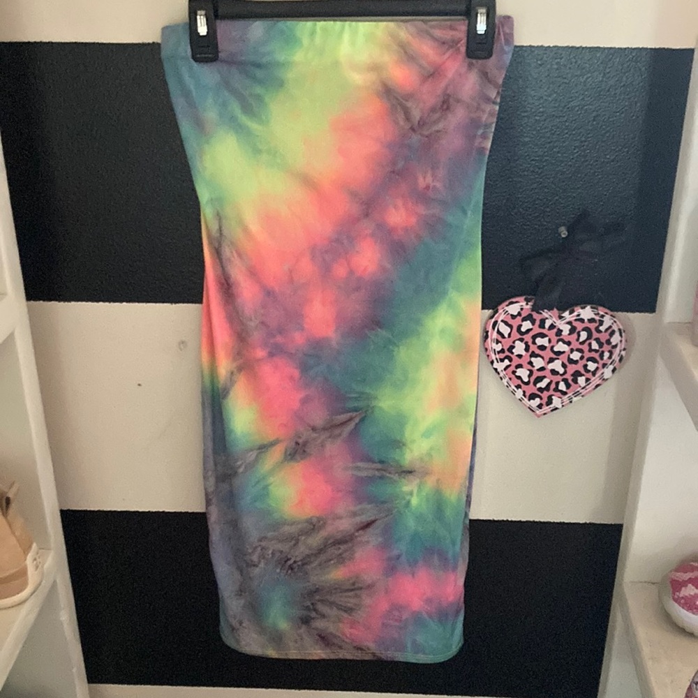 Tube top fashion Nova dress